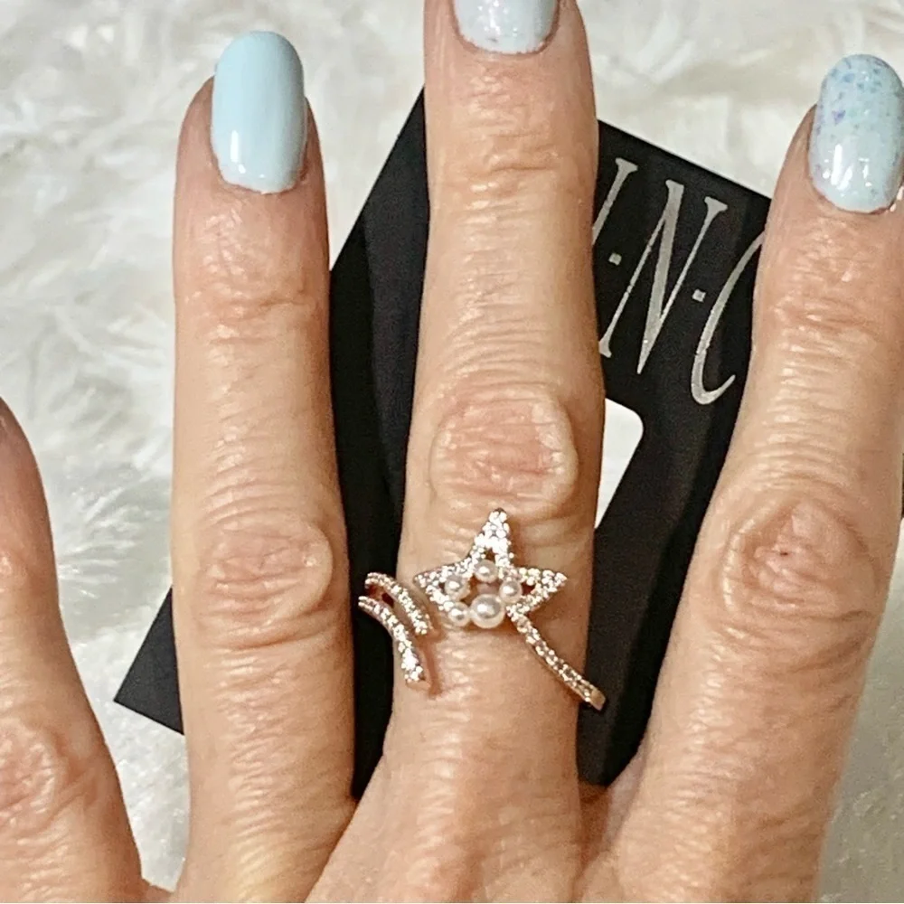 NWT INC rose gold tone ring size 9💍